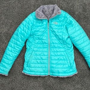 North face reversible jacket